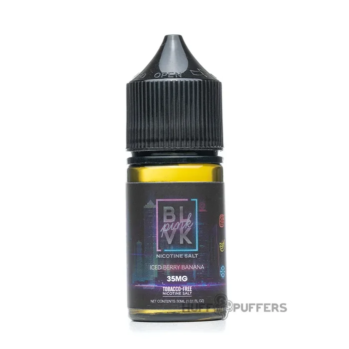 BLVK Pink Salt – Iced Berry Banana 30mL