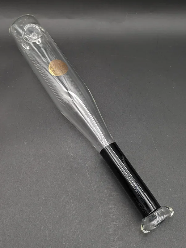 Bougie Glass 18 ” Baseball Steamroller Dry Pipe