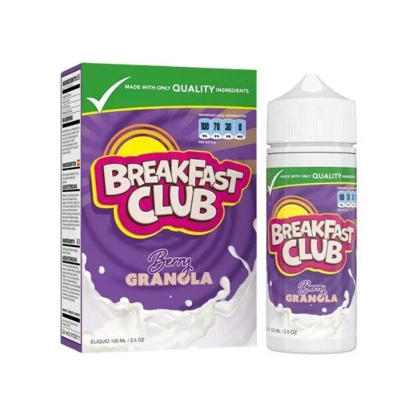 Breakfast Club Berry Granola 100ml 0MG