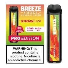 BREEZE PRO 2K PUFFS STRAWBERRY KIWI