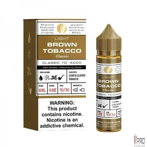 Brown Tobacco – BSX Series Glas Vapor 60mL