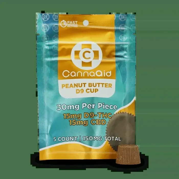 CannaAid Peanut Butter D9 Cup