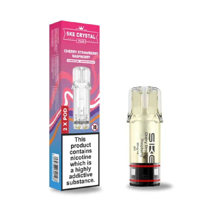 Cherry Strawberry Raspberry Pods -SKE Crystal PLUS Pods