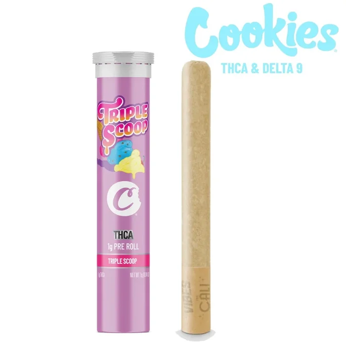 Cookies Triple Scoop THC-A Pre-Roll – 1000mg