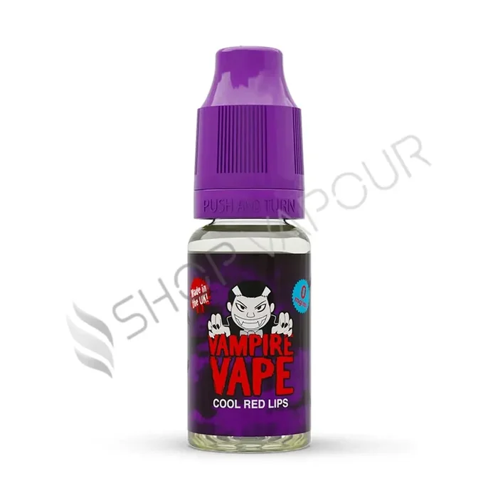 Cool Red Lips 10ml E-Liquid by Vampire Vape