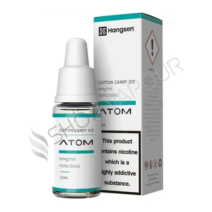 Cotton Candy Ice 10ml E-Liquid by Hangsen Atom