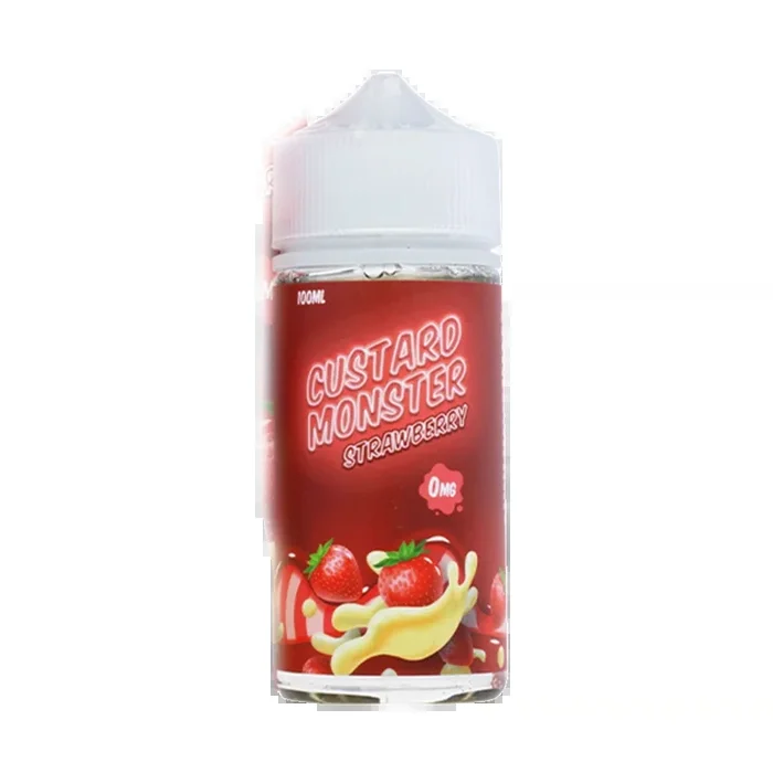 Custard Monster E-Liquid – Strawberry 100mL