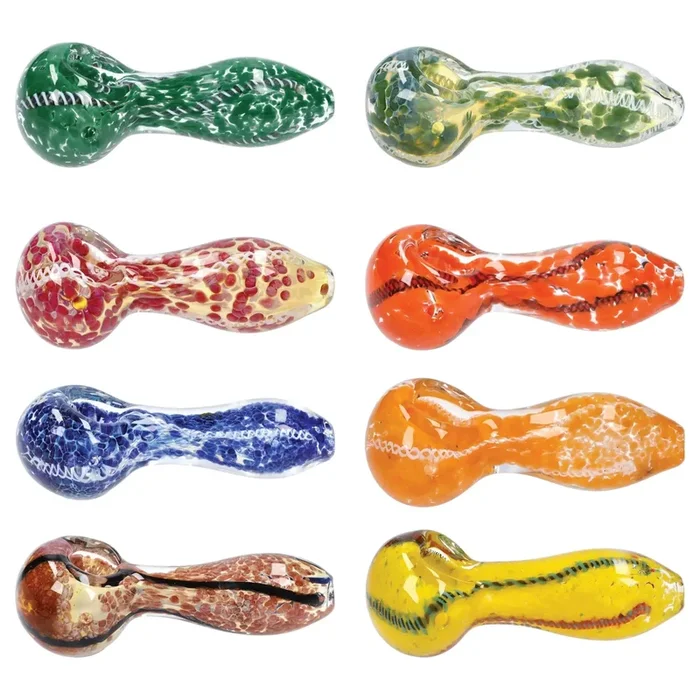 Dankstop 3-inch Glass Fumed Swirl Hand Pipe