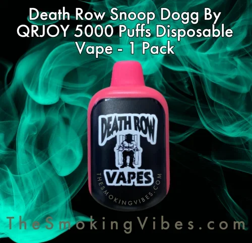Death Row Snoop Dogg By QRJOY 5000 Puffs Disposable Vape Tobacco