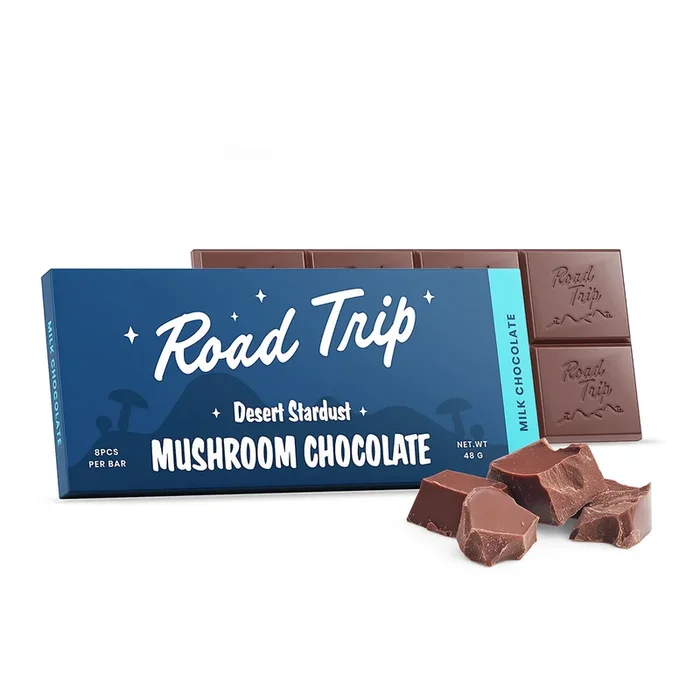 Desert Stardust Magic Mushroom Chocolate Bar – Milk Chocolate