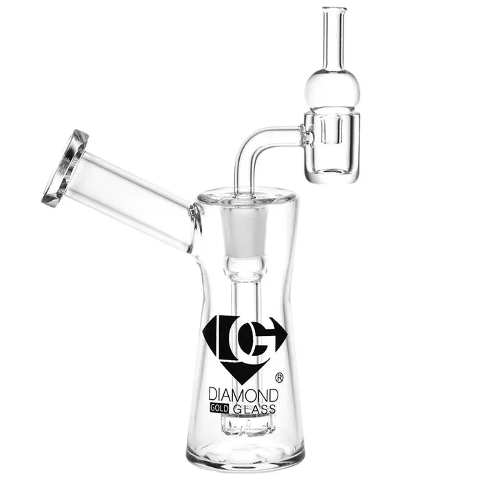 Diamond Glass 5.25″ Mini Dab Rig