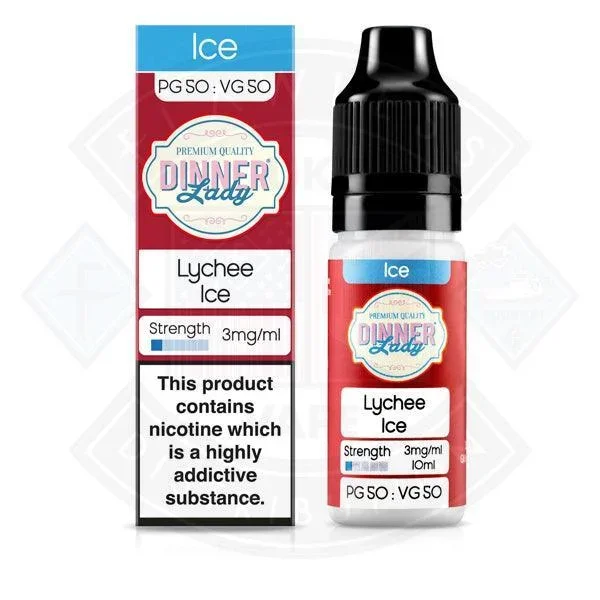 Dinner Lady Ice 50/50 Lychee Ice 10ml
