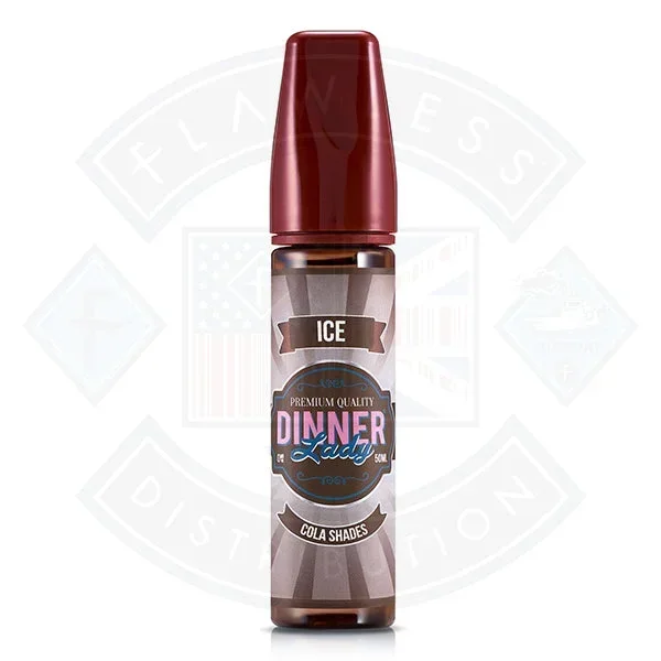 Dinner Lady Ice – Shake N’ Vape Cola Shades 50ml Shortfill