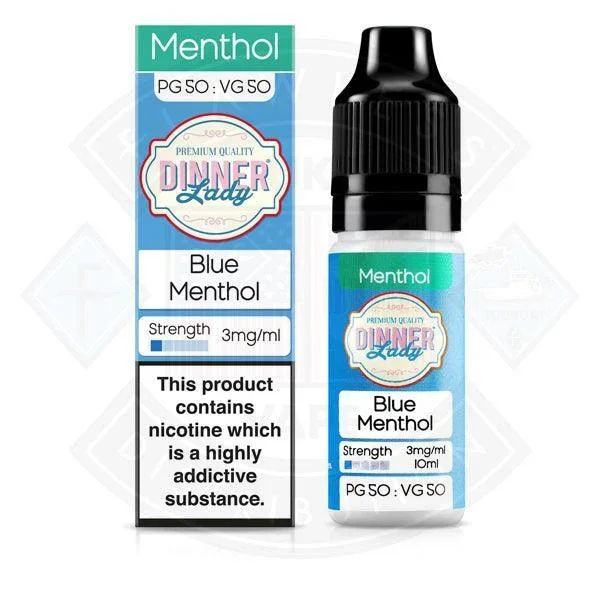 Dinner Lady Menthol 50/50 Blue Menthol 10ml