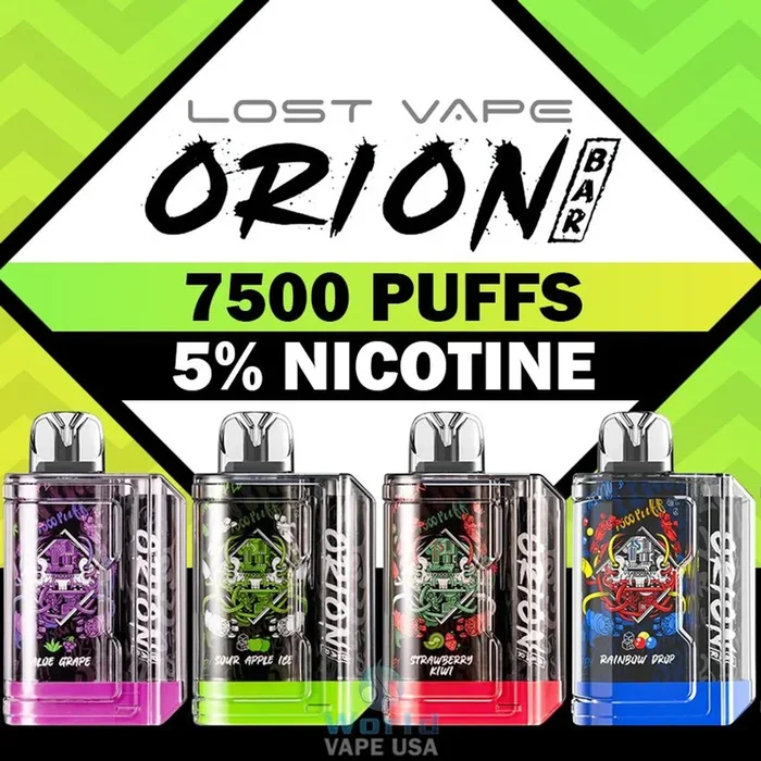 Disposable | Orion Bar | Lost Vape | 7500 Puffs