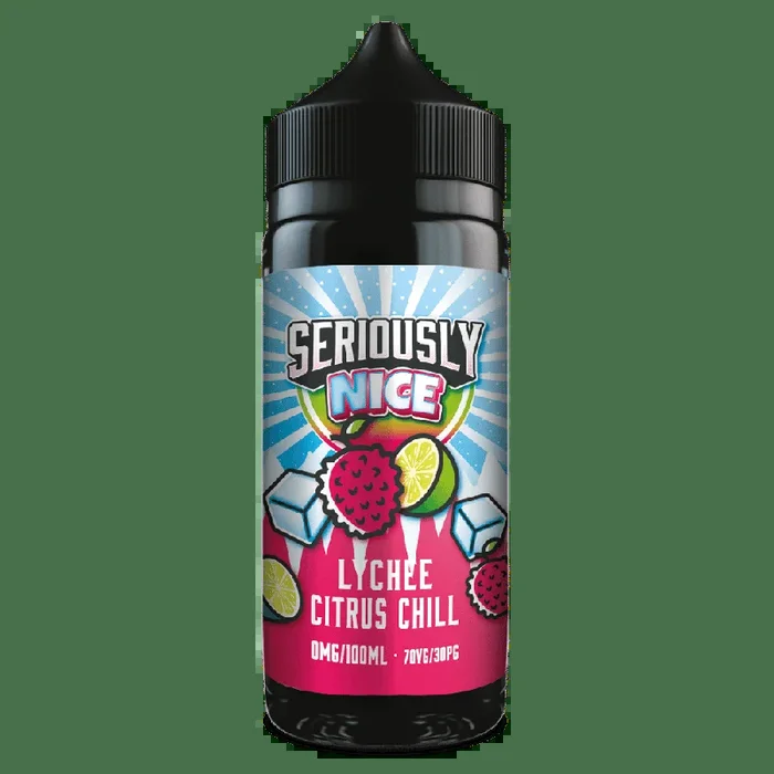Doozy Seriously Nice 100ml E-Liquid Shortfill Lychee Citrus Chill