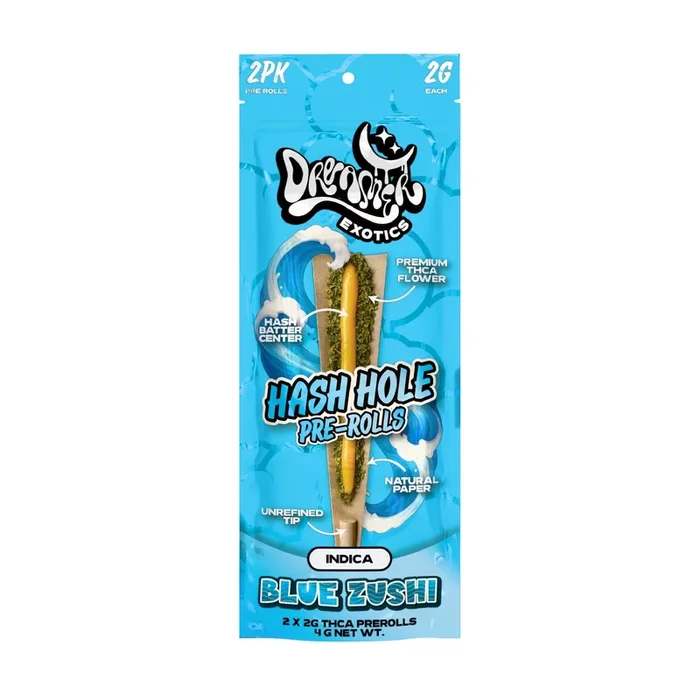 Dreamer Exotic Hash Holes THC-A Pre-Rolls – 4g (2ct)