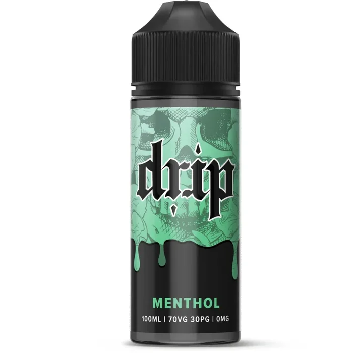 DRIP MENTHOL 100ML SHORTFILL E-LIQUID
