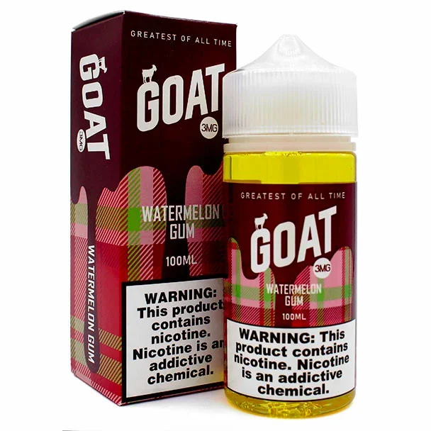 Dripmore GOAT Series E-Liquid 100mL – Freebase – Watermelon Gum, 06mg