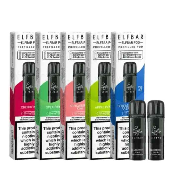Elf Bar 600 Prefilled Pods Pack of 2