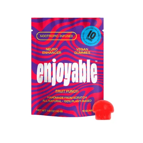 Enjoyable Neuro Enhancer Gummies – Fruit Punch