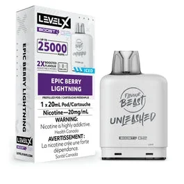 Epic Berry Lightning – Flavour Beast Level X Boost Pod 20mL [Ontario Stamp]
