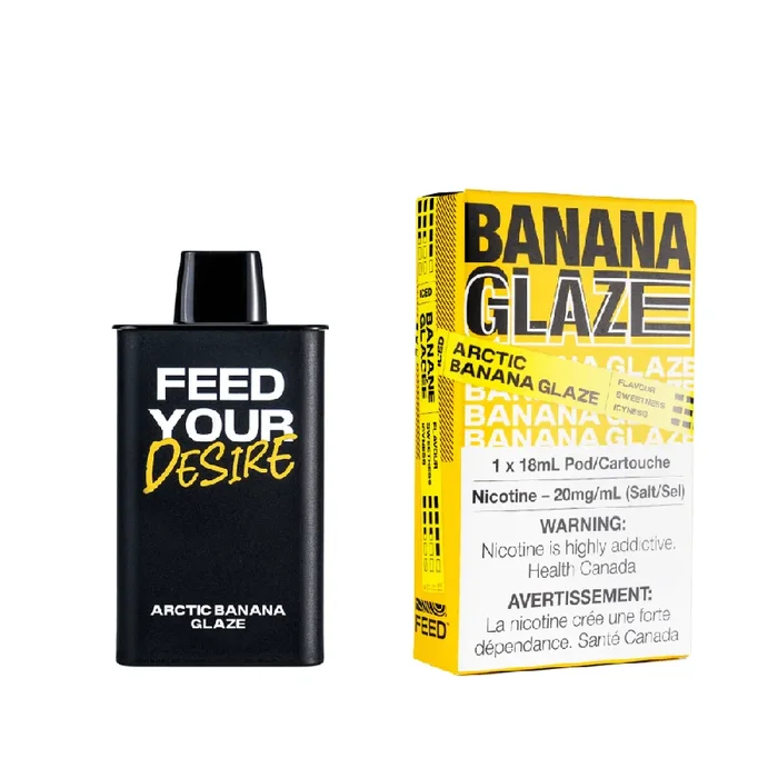 FEED PODS – ARCTIC BANANA GLAZE