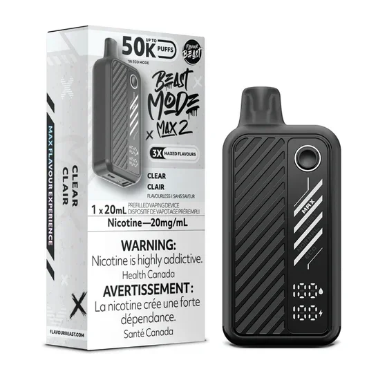 Flavour Beast Beast Mode Max 2 50k – Clear
