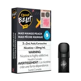 Flavour Beast Pod Pack – Mad Mango Peach 20mg