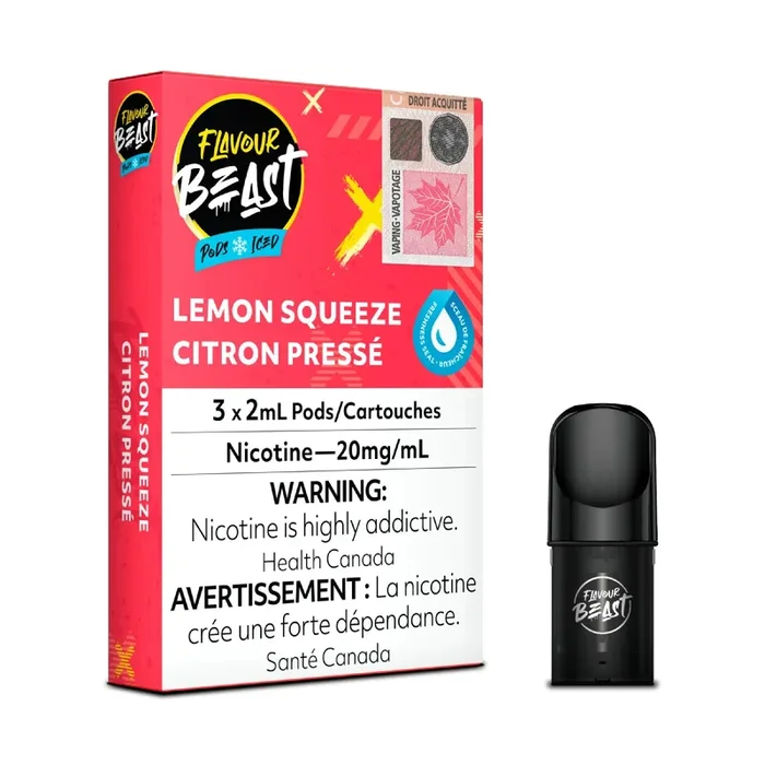 Flavour Beast Pods – Lemon Squeeze