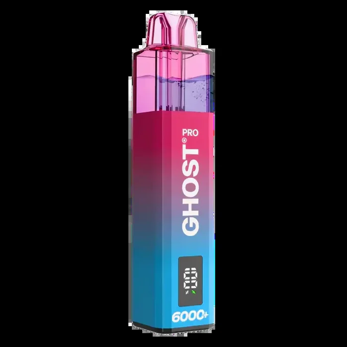 Ghost Pro 6000 Blue Sour Raspberry Prefilled Pod Kit
