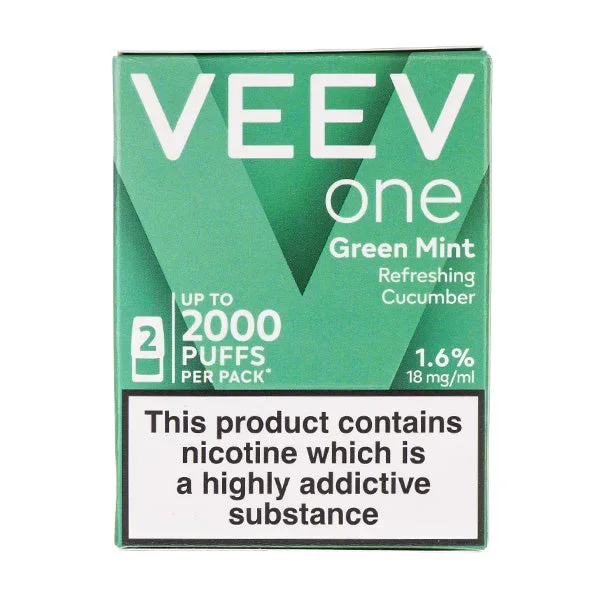 Green Mint Veev One Prefilled Pods by Veev