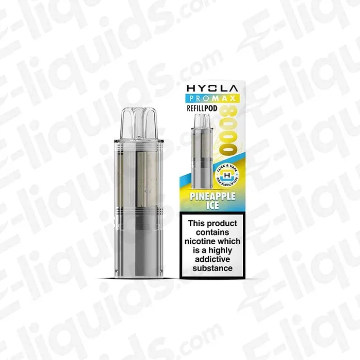 Hyola Pro Max 8000 Pineapple Ice Prefilled Pod