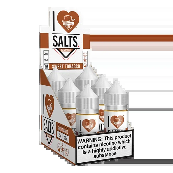 I Love Salts Sweet Tobacco 6-Pack