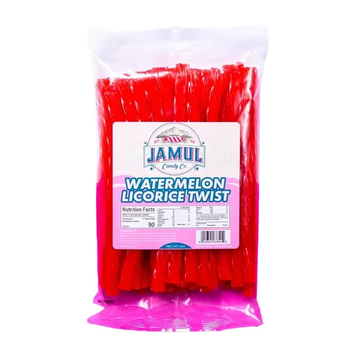 Jamul Candy Co. Watermelon Licorice – 16 oz.