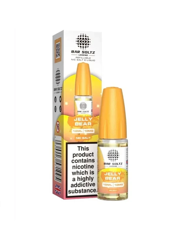 JELLY BEAR 10ML NIC SALT BAR SOLTZ LEGEND