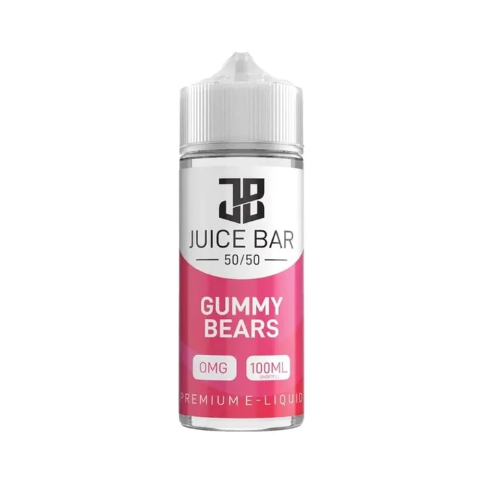 Juice Bar Gummy Bear 100ml Shortfill E Liquid