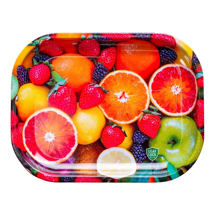 Juicy Fruit Metal Rolling Tray – 7in