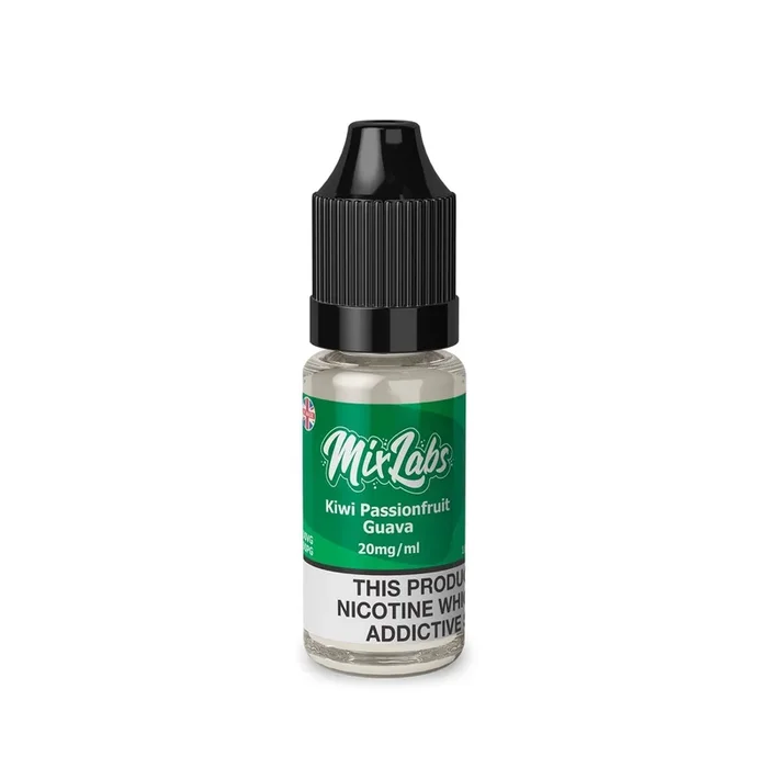 Kiwi Passionfruit Guava Ice 10ml By Mix Labs Nic Salt