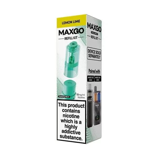 Lemon Lime RELX MAXGO Prefilled Pods