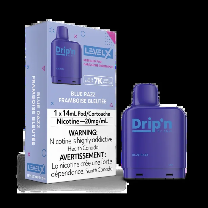 Level X Drip’n 7000 – Blue Razz