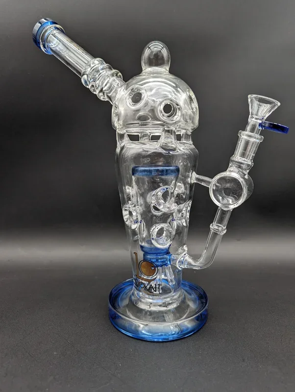 Lookah Glass – 13.5 ” Fabb Egg Milkshake Water Pipe