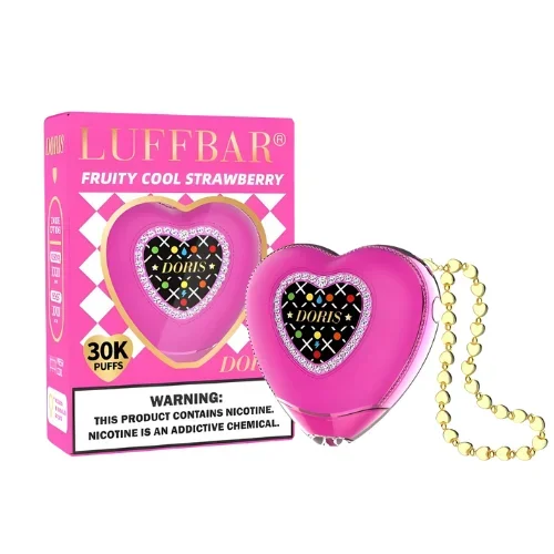 LuffBar Doris 30K Disposable Vape – Fruity Cool Strawberry