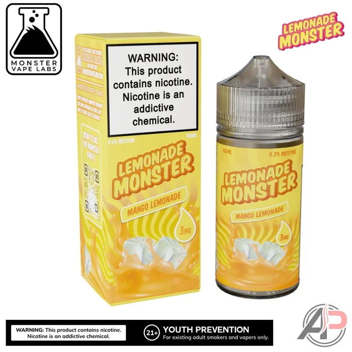 Mango Lemonade E-Liquid By Lemonade Monster Vape Labs 100mL