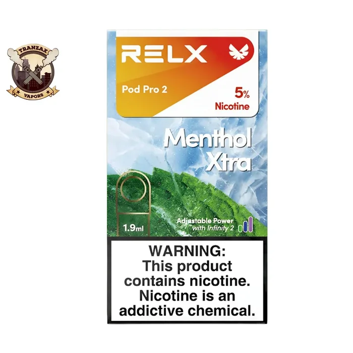 MENTHOL EXTRA 50MG RELX DISPOSABLE POD