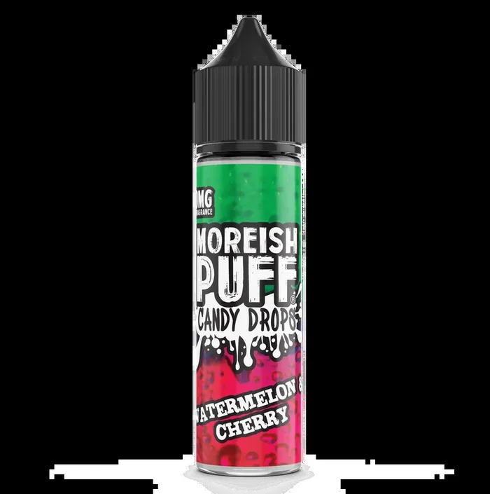 Moreish Puff Candy Drops Watermelon & Cherry 50ml Shortfill