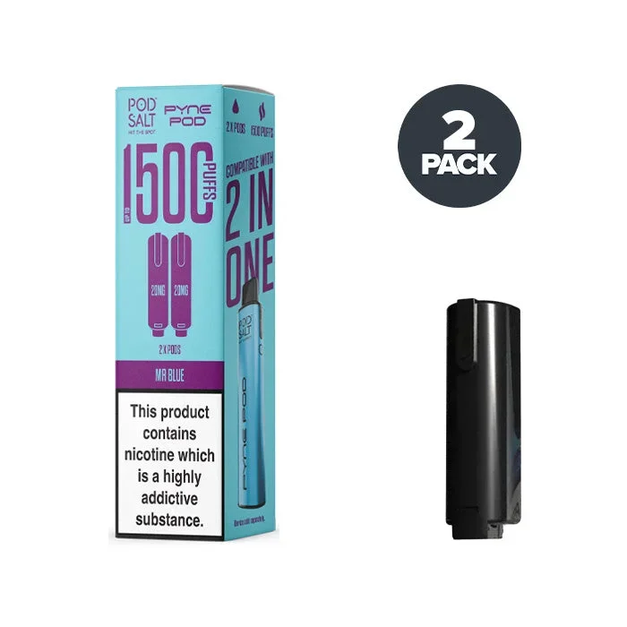 Mr Blue Pod Salt Pyne Pod 2in1 Pre-filled Pods