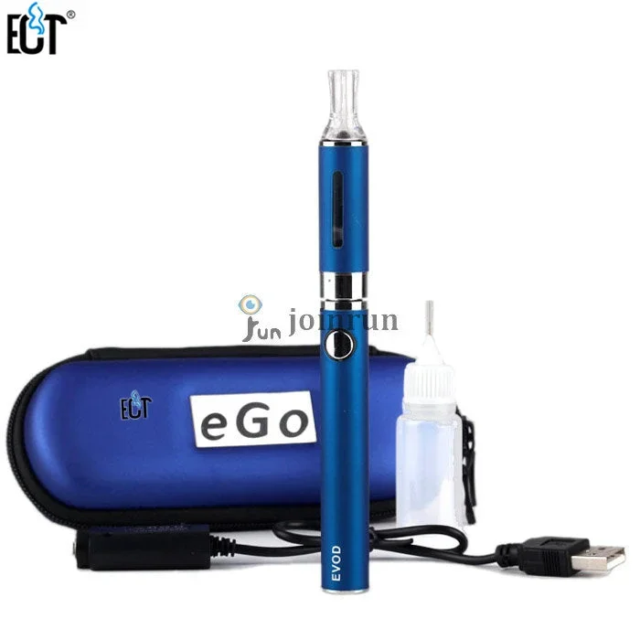 MT3 EVOD Electronic Cigarette Kits Mt3 Atomizer Clearomizer 650mah 900mah 1100mah EVOD Battery E cigarette Zipper Case Kits