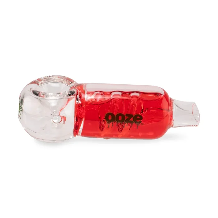 Ooze Cryo Freezable Glycerin Glass Bowl – Red