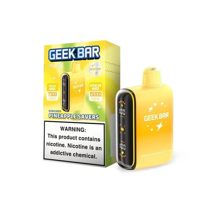 Pineapple Savers Geek Bar Pulse Disposable Vape 15K